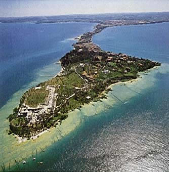 Sirmione, veduta aerea